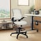 Flash Furniture Drafting Chair White Mesh Drafting Chair, Mesh, White BL-ZP-8805D-WH-GG - alternate 1